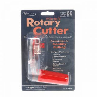 Martelle Rotary Cutter Ergonomic Right Handed 60mm