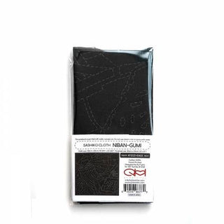 Sashiko Panel -Niban-Gumi Blue 30cm x 30cm