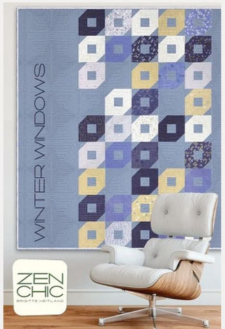 Winter Windows Quilt Pattern by Zen Chic