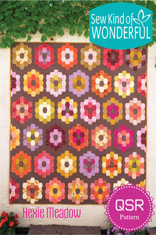 Sew Kind of Wonderful Hexie Meadow pattern