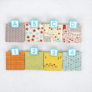 AlphaClippies Specialty Marking Clips - 26 Letters and 10 Numbers