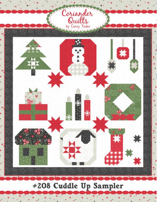 Cuddle Up Sampler Pattern Coriander Quilts by Corey Yoder