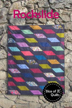 Rockslide Pattern by Slice of Pi Quilts