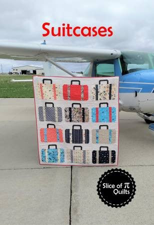 Suitcases Pattern by Slice of Pi Quilts