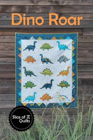 Slice of Pi Quilts Dino Roar