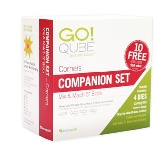 Accuquilt Go! Qube  5" Companion Set Corners (AQ55576)