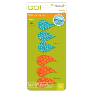 Accuquilt Go! Feathers (55008)