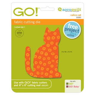 Accuquilt Go! Calico Cat (55065)