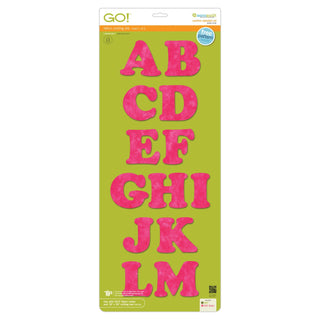 Accuquilt Go! Carefree Alphabet Set (55092)
