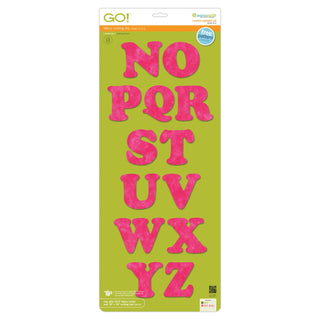 Accuquilt Go! Carefree Alphabet Set (55092)