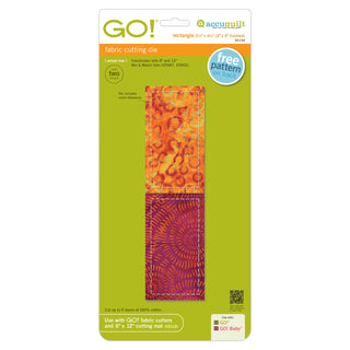 Accuquilt Go! Rectangle 2.5" x 4.5" (55159)