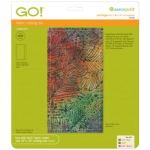 Accuquilt Go! Rectangle 4 1/2" x 8 1/2" ( 4" x 8" Finished) (55160)