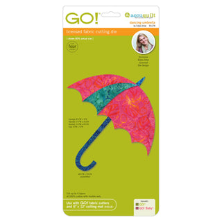 Accuquilt Go! Dancing Umbrella by Edyta Sitar (55178)