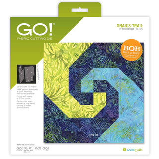 Accuquilt Go! Snail's Trail 8" Finished (55196)