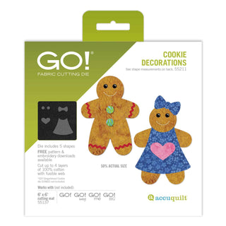 Accuquilt Go! Cookie Decorations (55211)