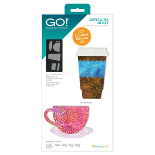 Accuquilt Go! Coffee & Tea Medley (55212)