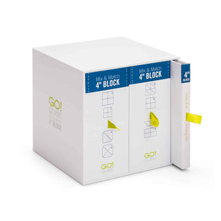 Accuquilt Go! Qube  4" Mix & Match Block (55229)