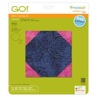Accuquilt Go! Snowball 6" Finished (55330)