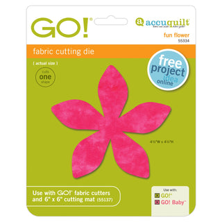 Accuquilt Go! Fun Flower (55334) - Discontinued