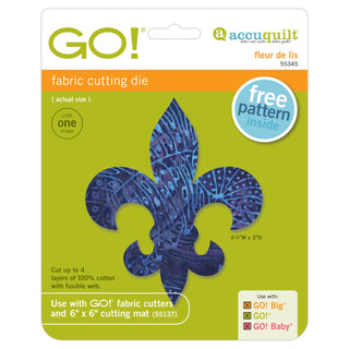 Accuquilt Go! Fleur De Lis Die (55345)