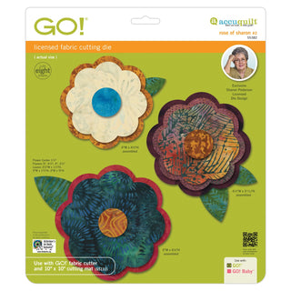 Accuquilt Go! Rose of Sharon #2 (55382)