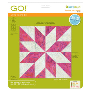 Accuquilt Go! Lemoyne Star 9" finished (55453)