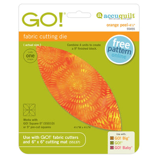 Accuquilt Go! Orange Peel 4.5" (55455)