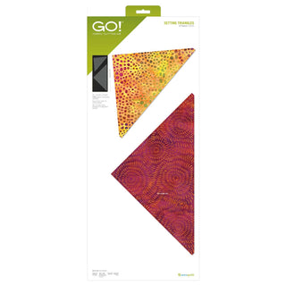 Accuquilt Go! Setting Triangles 12" Finished (55554)