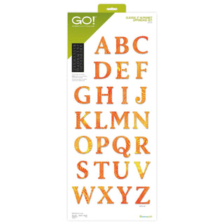 Accuquilt Go! Alphabet Uppercase set (55559)
