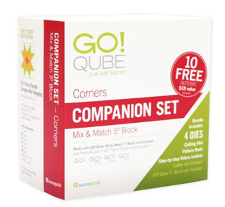 Accuquilt Go! Qube  5" Companion Set Angles (55581)