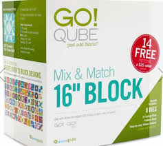 Accuquilt Go! Qube 16" Mix and Match Block Set (55650)