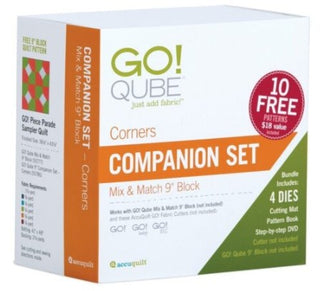 Accuquilt Go! Qube  9" Companion Set Corners (55786)