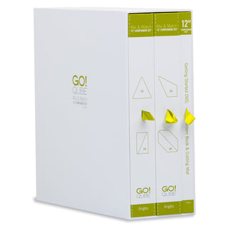 Accuquilt Go! Qube 12" Companion Set Angles (55791)
