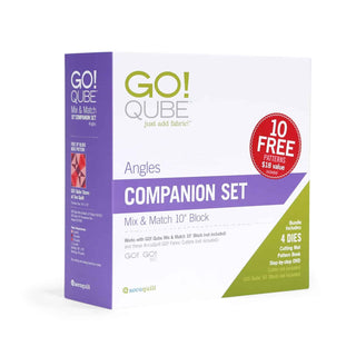 Accuquilt Go! Qube 10" Companion Set - Angles (55799)