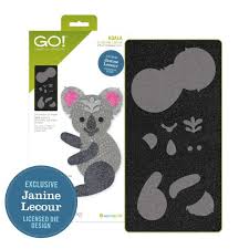 Accuquilt Go! Koala by Janine Lecour (55921)