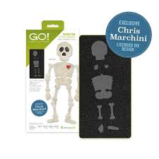 Accuquilt Go! Skeleton by Chris Marchini (55925)