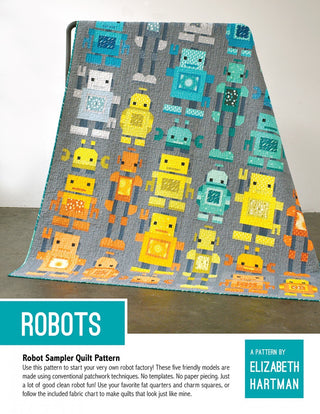 Elizabeth Hartman Robots Pattern