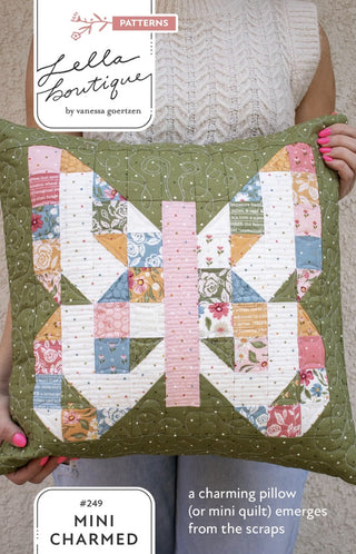 Mini Charmed Butterfly Pillow Pattern by Lella Boutique