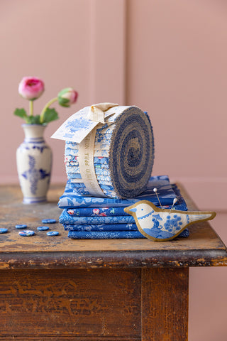 Tilda Something Blue 2.5" Strip Roll