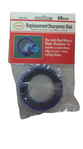 Colonial Rotary Cutter Blade Sharpener Replacement Disc 60mm