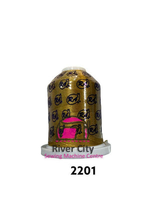 Robison Anton Super Strength Rayon Thread 1100yds RA2201 Old Gold