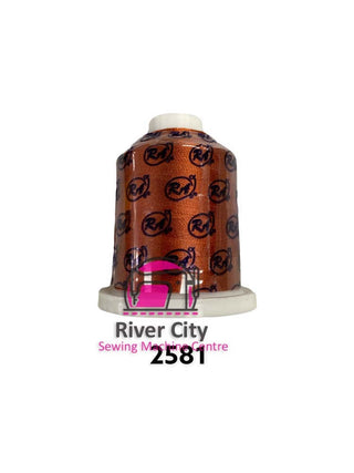 Robison Anton Super Strength Rayon 1100yds RA2581 Old Dark Tex Orange