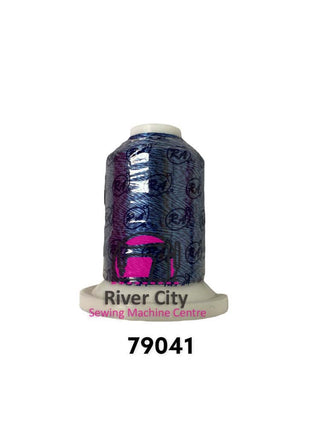 Robison Anton Twister Tweed Rayon 700yds  RA79041 Azure