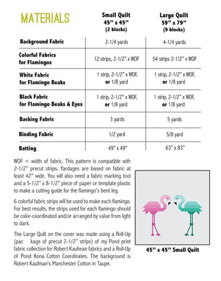 Elizabeth Hartman Florence Flamingo Pattern