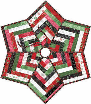 Maywood Christmas Night Tree Skirt Fabric Kit