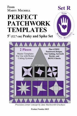 Marti Michell Perfect Patchwork Templates Set R