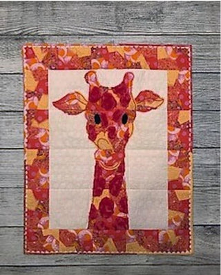 HoopSisters Georgia the Giraffe Embroidery Design CD