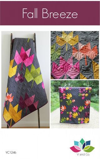 V & Co. Fall Breeze Quilt Pattern