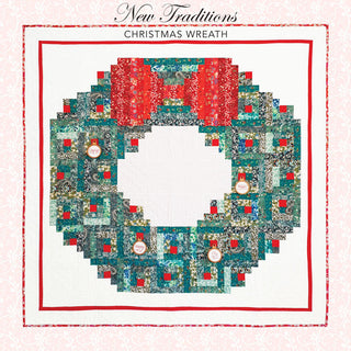 New Traditions Christmas Wreath Wall Hanging Pattern 