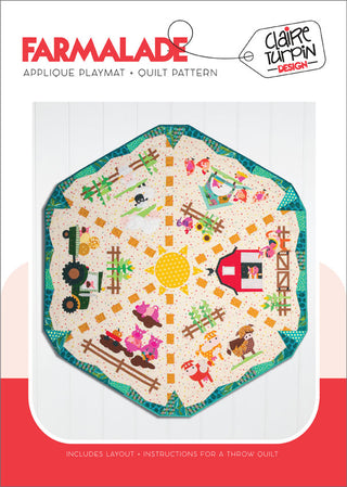 Farmalade Pattern with Pick n Mix Template by Clarie Turpin Designs 